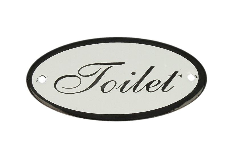 Toiletbordjes, zelfklevend, 2 stuks, voor dames en heren, roestvrij staal, zelfklevend, ideaal gastenwc-bord, wc-sticker, deurbordje, toilet