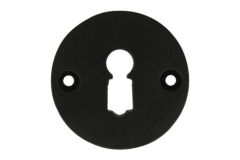 Sleutelrozet Ø 50mm gietijzer zwart poedercoat