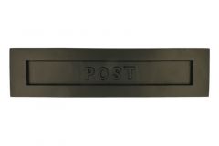 Brievenbus "Post" gietijzer zwart poedercoat