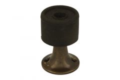 Deurbuffer oud messing vloer/ wand bevestiging 35mm×55mm