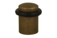 Deurbuffer oud messing vloer/ wand bevestiging 26mm×29mm