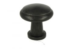 Knop gietijzer zwart groot Ø 36mm H37mm