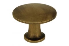 Knop messing verouderd groot Ø 35mm H25mm