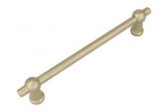 Keukengreep "Chemin de fer" matnikkel 160mm