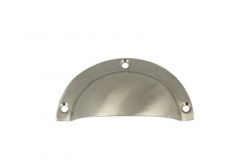 Komgreep matnikkel 85x40mm gegoten 50 gram