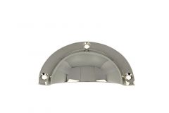 Komgreep messing vernikkeld 85x40mm gegoten 50 gram