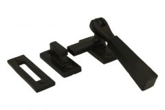 Raamboom zwart gietijzer 120x45mm kantelbaar geschikt