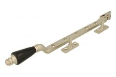 Raamuitzetter sierlijk model matnikkel bakeliet 300mm