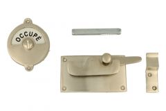 Libre-Occupé slot 92×52mm matnikkel