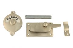 Libre-Occupé slot 70×39mm matnikkel