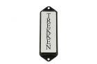 Geëmailleerd deurbordje "Trekken" langwerpig 100x30mm