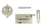 Frei-Besetzt toiletslot 92×52mm messing vernikkeld