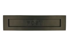 Brievenbus "Post" gietijzer zwart poedercoat
