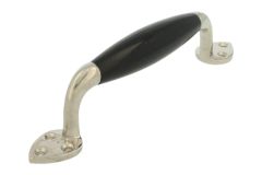 Deurgreep 185mm messing vernikkeld bakeliet (1935)