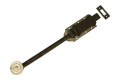 Deurschuif messing vernikkeld/gietijzer 315x50mm (L×B)