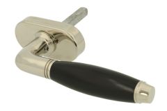 Greep (1929) messing vernikkeld ebbenhout