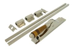 Espagnoletsluiting messing vernikkeld hoorn (1908)