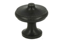 Knop gietijzer zwart groot Ø 33mm H34mm