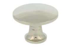 Knop messing vernikkeld groot Ø 35mm H25mm