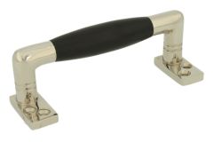 Handgreep Tonmodel 400 serie 108mm messing vernikkeld