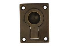 Luikring messing verouderd B39xH52xD15mm