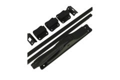 Espagnoletsluiting messing zwart (1930-1932)