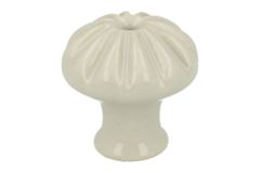 Knop porselein Ø 41mm H39mm. Geleverd zonder schroef