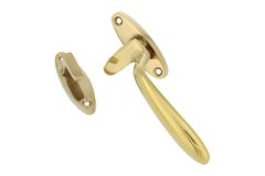 Raamboom dudok ongelakt messing linkswijzend