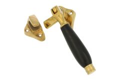 Raamboom (1926) kantelbaar ongelakt messing ebbenhout