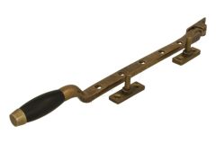 Raamuitzetter (1932) strak model messing verouderd