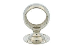 Trapleuninghouder messing vernikkeld haags model