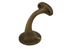 Trapleuninghouder messing verouderd