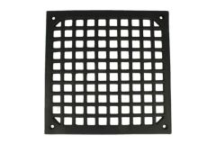 Ventilatierooster gietijzer 195x195mm